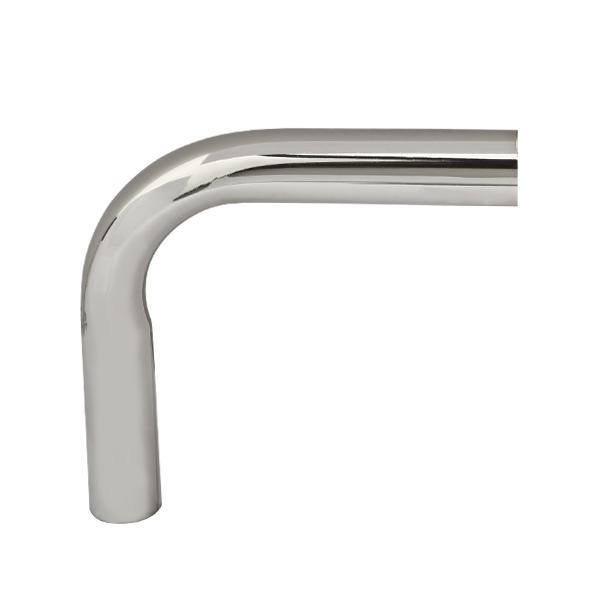 Угол 90* для рейлинга, хром 25222