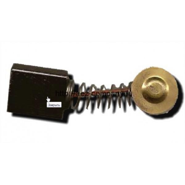 Щётки 8х14,5х18  графит.Пружина, пятак(STERN AG-230L 2000W)